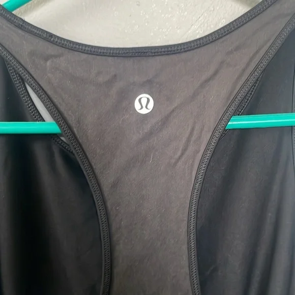 Lululemon Size 4 Black Blissed Out Sleeveless Tennis Sporty Dress prep athlete - Picture 6 of 7